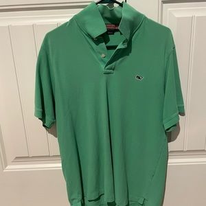 Vineyard Vines medium green polo